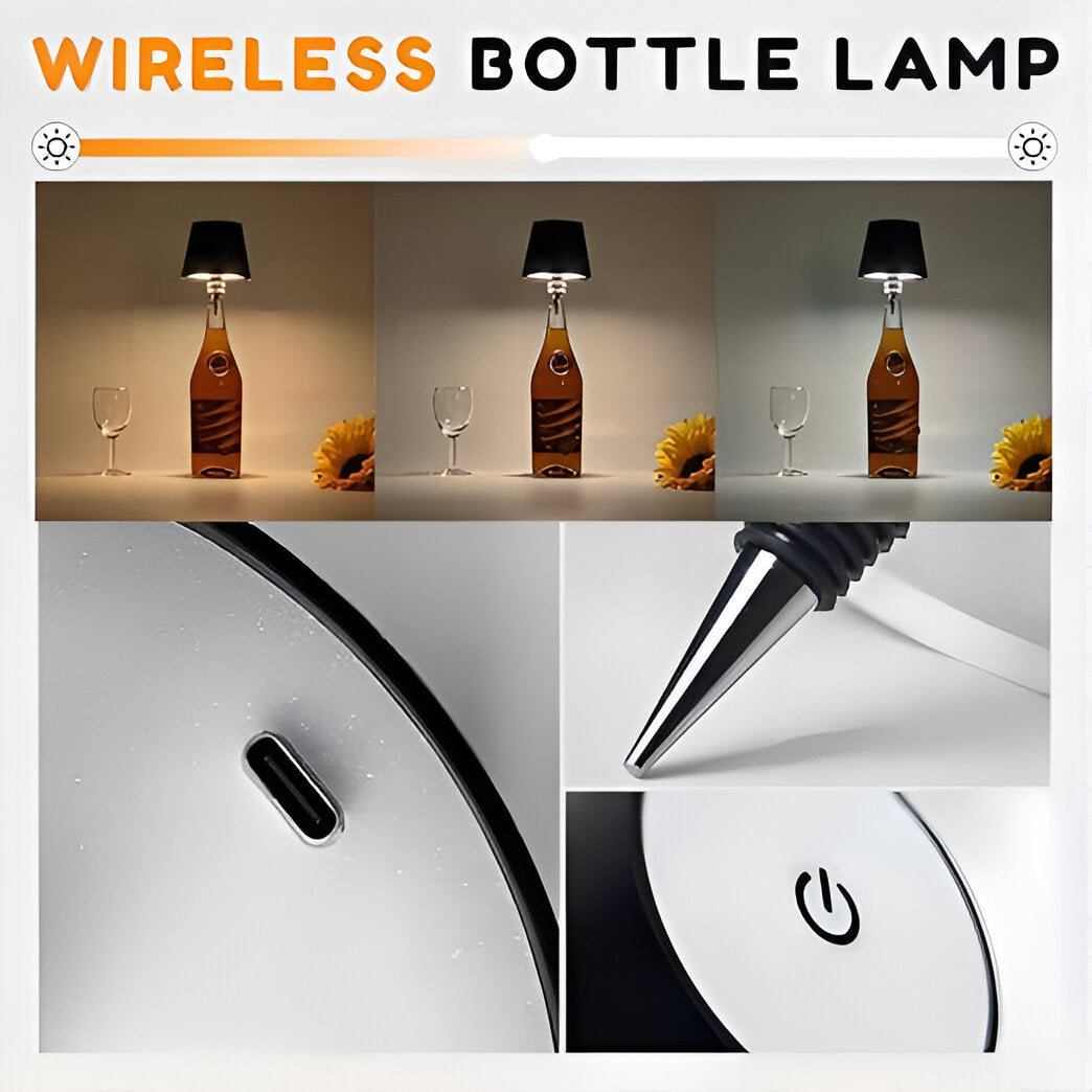 Wireless Bottle Lamp