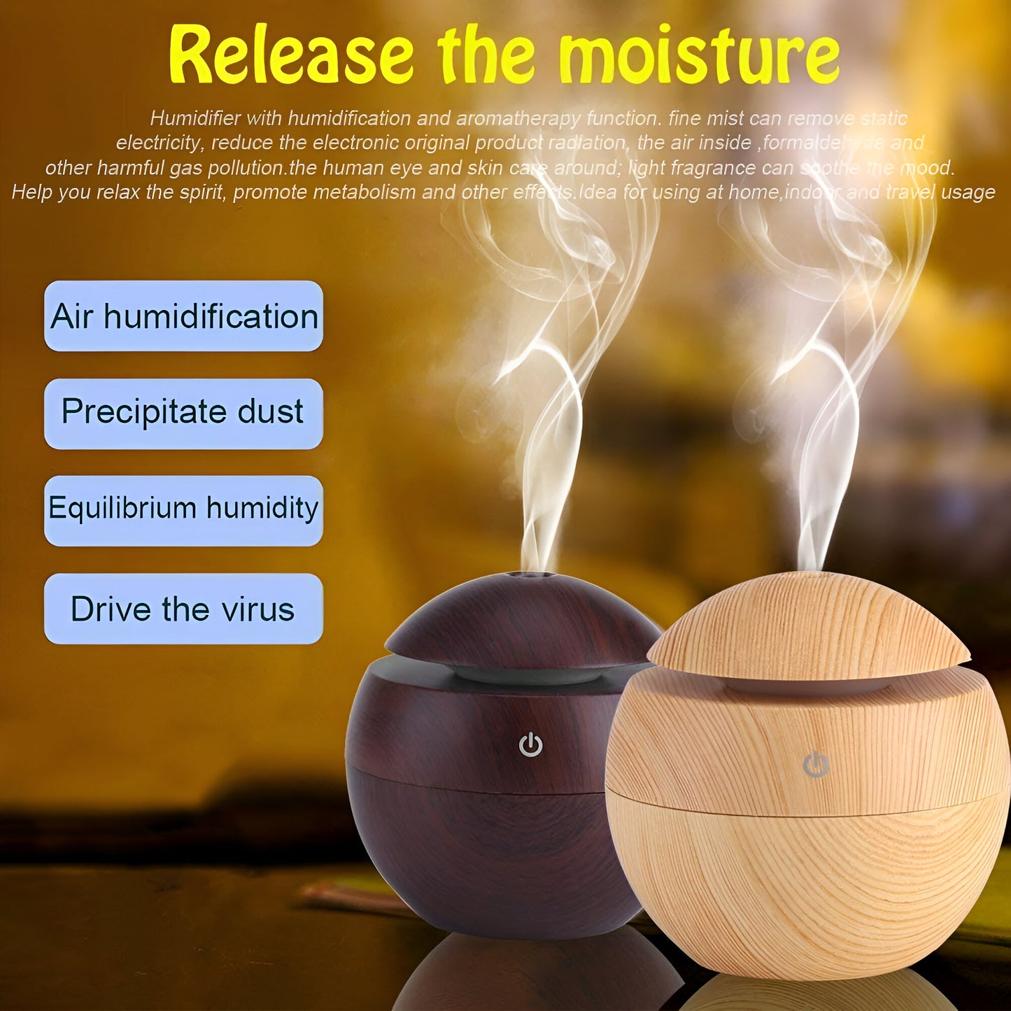 Wooden Aroma Diffuser