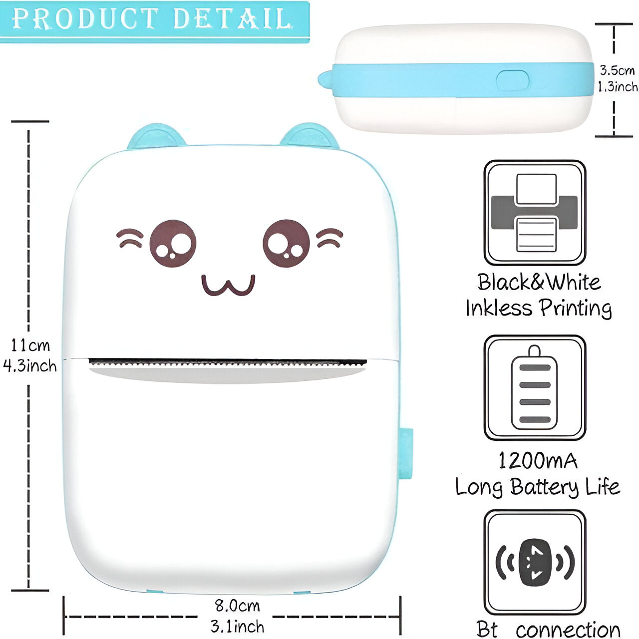 Mini Bluetooth Thermal Printer