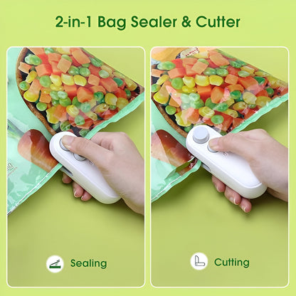 Portable 2 in 1 Mini Sealing Machine